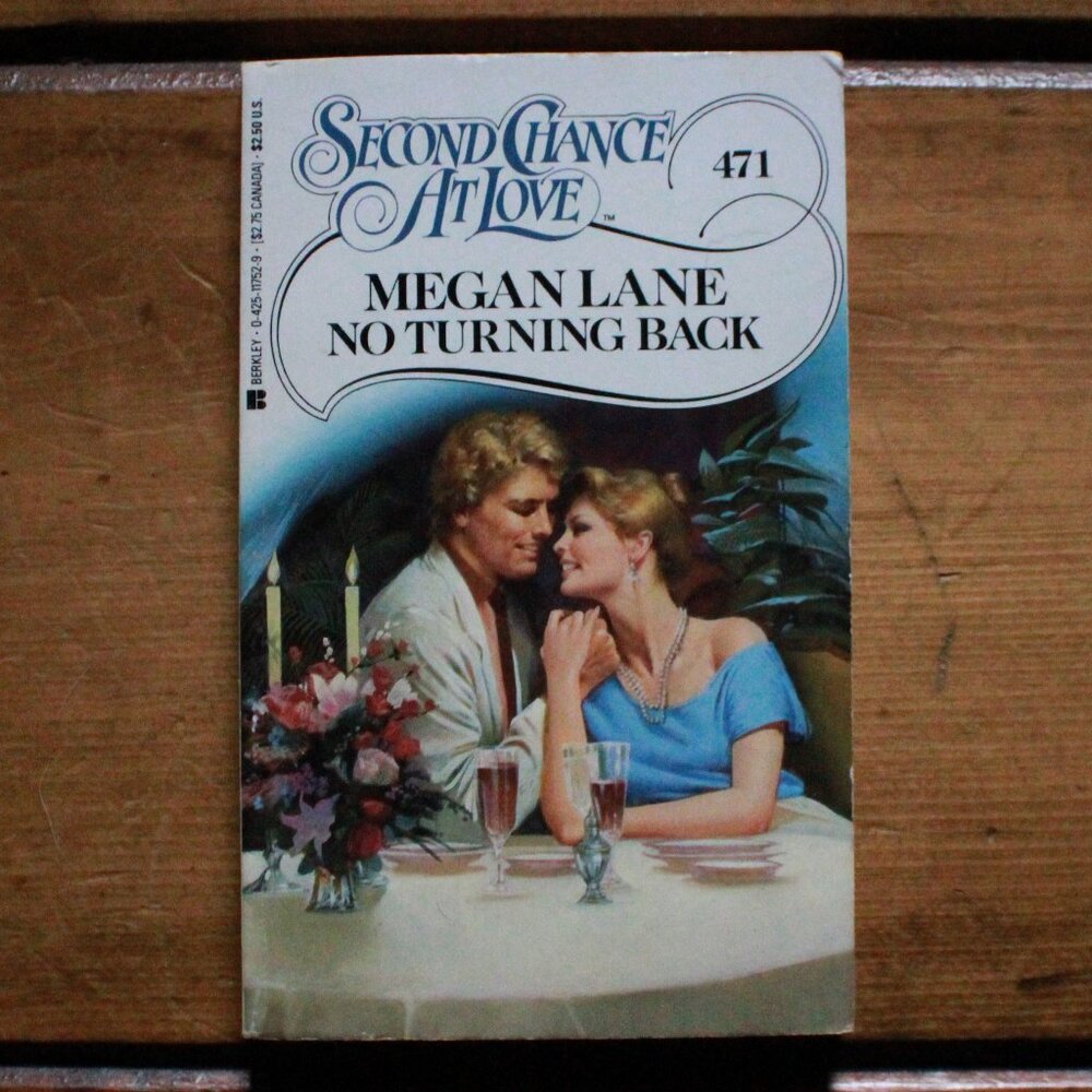 Vintage Second Chance at Love "No Turning Back" Paperback Book
